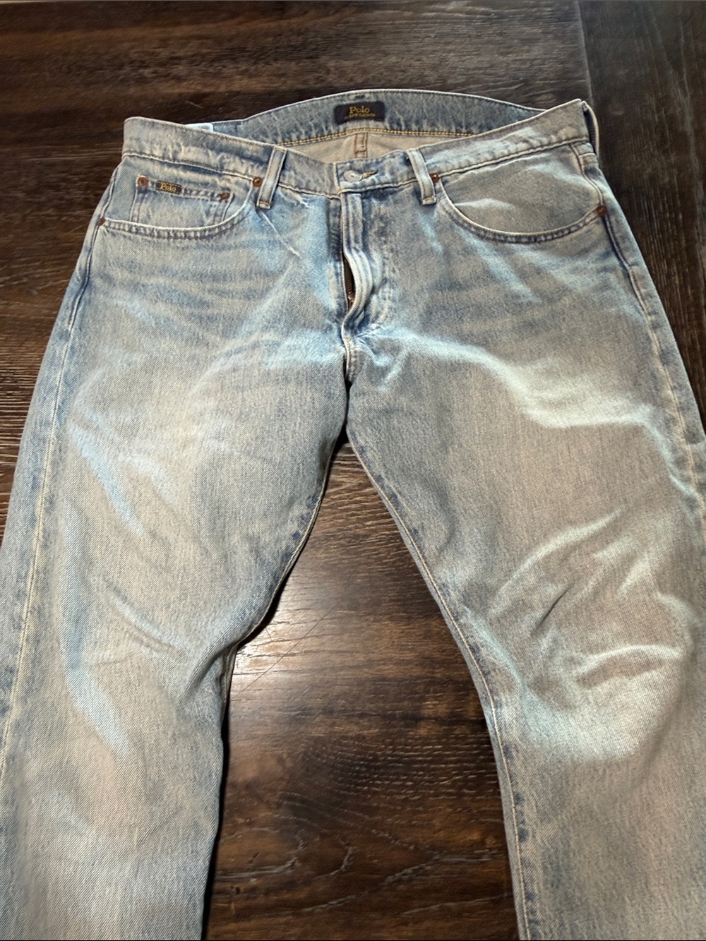 Men's Light Wash Jeans Polo Ralph Lauren